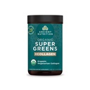 Ancient Nutrition Supergreens Proszek, Organic Superfood Proszek z Collagen, Made from Real Fruits, Warzywa i zioła, do żywienia i wsparcia energetycznego, 25 Słupki, 7.5oz