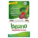 Beano Digestive Enzyme, Prevestive Gas Relief dla dorosłych, Pomaga Zapobiegać Gaz & Bloating, 100 Tabletki