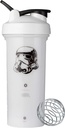 BlenderBottle Star Wars Shaker Butelka Pro Series Perfect for Protein Shakes and Pre Workout, 28- Ounce, Stormtrooper