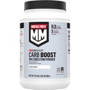 Muscle Milk Carb Boost, Maltodekstryna w proszku, złożone węglowodany, NSF Certified for Sport, Unflavored, 1.98lb