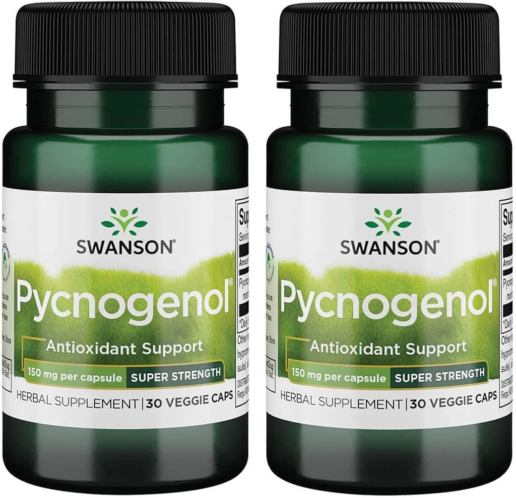 Swanson Ultra Pycnogenol - Super Siła 150 mg 30 Czapek Veg 2 Pack