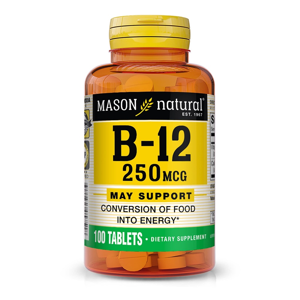 Mason Witaminy Mason Witamina B 12 250 µg Tabletki