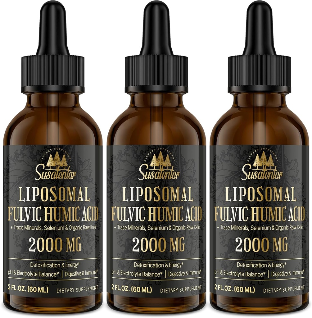 Tracle Minerals Electrolytes Drops 2000 MG < 124; Liposomal Liposomal Fulvic Humic Acid Supplement < 124; 85 + Tracle Minerals < 124; Hydration < 124; Detoksycation < 124; Energy < 124; pH Bilans < 124; Dietetyka > 124; Immunitet > 124; 6 Oz