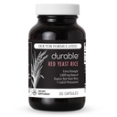 Trwały ryż z drożdży - Organic 1,600 mg Extra Siła + CoQ10 Phytosome - Wspiera zdrowe Cholesterol, Serce, Lipidy i cyrkulacja - Doctor Formated, Non-GMO, Wegan, Made in USA (60 Kapsułki).
