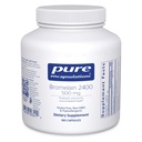 Pure Encapsulations Bromelain 2400 500 mg - dla wsparcia i zdrowia układu mięśniowo-szkieletowego - Pomocnik Joints & Odzyskiwanie mięśni * - Enzymy proteolityczne - Wegan - 180 Kapsułki
