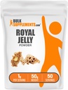 BulkSupplements.com Royal Jelly Powder - Royal Jelly Supplement, do wsparcia immunologicznego - Gluten Free, 1g per Serving, 50g (1.8 oz) (Opakowanie po 1)