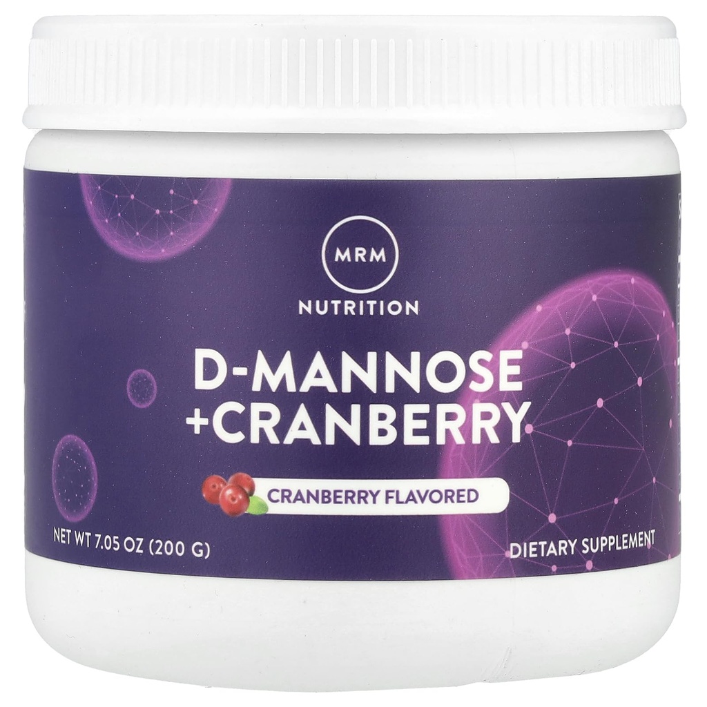 MRM Nutrition D- Mannose + Żurawina 124; Żurawina Smakowana 124; Trakt moczowy + Bladder Health 124; Low- Sugar British 124; Gluten Free + Vegan British 124; 40 Służenie