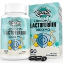 Liposomal Bovine Lactoferrin 1000 mg - Wyższa Absorpcja - dla Żelaza Wchłanianie i funkcje immunologiczne Lactoferrin Suplementy dla dorosłych, 60 Softgels