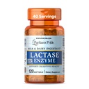 Puritan 's Pride Lactase Enzym, Mleko i Dairy Digestant, Suplement diety Wsparcie dla trawienia i Cellular Energy Support, 40 Day Supply, 120 Softgels