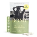 BOND Myo- Inositol & D- Chiro Inositol Suplement dla Kobiet Bilans 124; Wspiera równowagę hormonalną, Zdrowy Owulacja & Cykle regularne - 40: 1 Stosunek 124; Suplementy płodności dla Kobiet 124; 90 Kapsułki wegańskie (3 / Day)