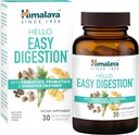 Himalaya Hello Easy Trawienie, Digestive Enzymes z 2 Miliard CFU Probiotyki i Prebiotyki, Plus 100 mg Herbal Digestive Support z Ginger, Fennel & Triphala, 30 Kapsułki wegetariańskie