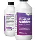 Triguard Plus Colloidal Silver Water, Sambucus Elderberry Extract & Olive Leaf Extract, 3- in-1 Płynne wsparcie immunologiczne Gotowe do picia 124; Potężny system immunologiczny Booster 124; Wielki smak - 8oz, Made in USA