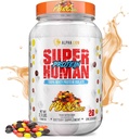 ALPHA LION Superludzki proszek białkowy serwatki, Great Desting Pure Whey Protein Isolate, Niskie węglowodany, niski cukier, No Bloat Post Workout, Odzysk mięśni i wzrost (28 Służenie, PB & Gains)