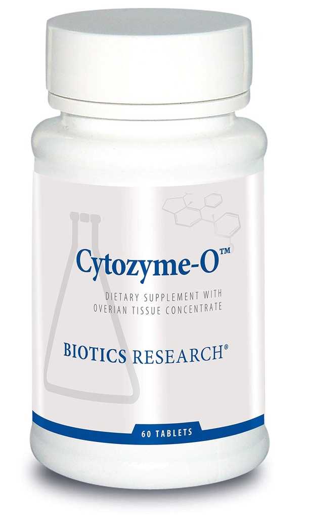Badania nad biotyką Cytozyme O Surowa tkanka jajników bydła, Wspomaga zdrowie kobiet, Baseball, Katalazę, Aktywność silnie działająca przeciwutleniająca, 60 tabletek