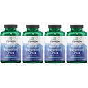 Swanson Prostate Plus - Natural Supplement for Men Promoting Healthy Urynary Tract Flow & Frequency - Wsparcie ogólnego zdrowia prostaty - (180 Veggie kapsułki) 4 Pack