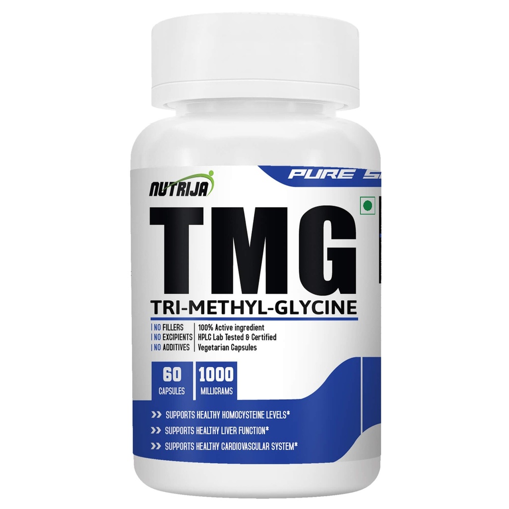 Nutriate Ja- TRIMETYLGLICINE (TMG) 1000MG - 60 kapsułek