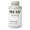 Amy Myers MD kapsułki L- glutaminy - Suplement do Zdrowia Komórki - Gut Cleanse & Soothing Support for Stomach Relief - Zdrowe wsparcie dla mięśni - Suplement do zdrowia dorosłych