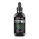 Witamina B3 Niacynamid Płyn - Niespłukiwana postać B3 Niacyny - Wygodny Witamina B3 Niacynamid Krople dla kobiet i mężczyzn - Łatwa do połknięcia 2oz (60ml)