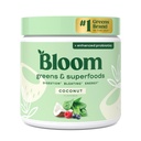Bloom Nutrition Superfood Zielony proszek, Enzymy z probiotyki i prebiotyki, Gut Health, Bloating Relief dla kobiet, Chlorella, Zielony sok Mix z buraka korzeniowego proszek, 30 SVG, Kokosowy