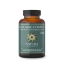Natura Health Products Dual- mag Complex Supplement - Promotes Cardioviral, Neurological, and Immune Health - Featuring Albion 's Magnezu Bisglicinate Buffered Chelate (90 kapsułki)