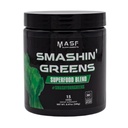 MASF Suplementy Smashin 'Zielone Superfood Organic Blend - 15 Służenia - Boost Energy, Wsparcie immunologiczne, Degestive Health with Organic Wheat Grass, Spirulina, Chlorella - NSF Certified