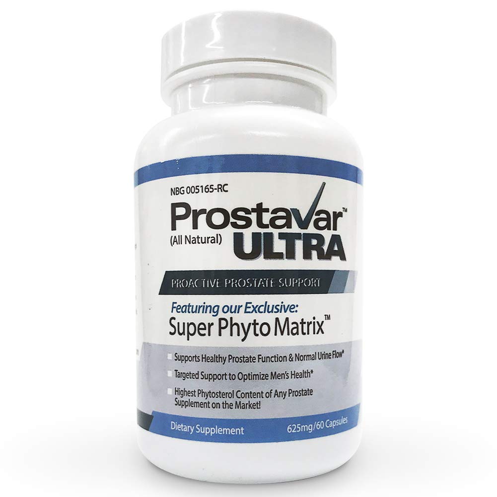 1 Butelka Poprawiona od twórcy oryginalnego Prostavar Ultra Prostate Support 625mg 90% Beta- Sitosterol & 320mg Saw Palmetto + ekstrakt z nasion winorośli