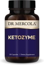 Dr. Mercola Ketozyme, 30 kapsułki, Non-GMO, Gluten Free, Soy Free