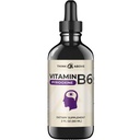 Witamina B6 Krople płynne - Pyridoxine hcl - Szybkie Absorbowanie - Funkcja Wspomaganie Mózgu, System immunologiczny, System nerwowy i nastrojenie - 17 mg 1000% DV - Wypełniacz wolny - 30 Day Supply - (2 oz) Dla dorosłych