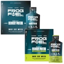 Żaba Paliwo zasilania regularny & Power Energized Kompletny zestaw protein Shot, 15 g Białko Nano- hydrolizowane trawa fed Collagen, Post Workout, Fat & Sugar Free, 22 Amino Acids, Berry, 1 oz Pakiety, 48 Pack
