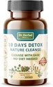 10 dni Detox Natural Cleanse z Ease No Diet Needed (60 Mini Softgels)