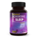 BioEmblem Naturalna pomoc na sen dla dorosłych z Melatonin, Valerian Root, Suntheanine & More Adrenalina 124; Zdrowy suplement do snu Adrenalina 124; Ziołowe leki nasenne