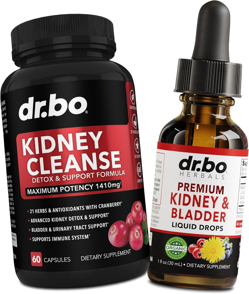 Nerki Cleanse Detox Supplement Detox Supplement & Bladder Health Drops - Organic Nerki Bladder Supplements Drops & Pills Juniper Berry Cleavers Dandelion Cranberry - Nerki Nerki & Suplementy Traktu moczowego