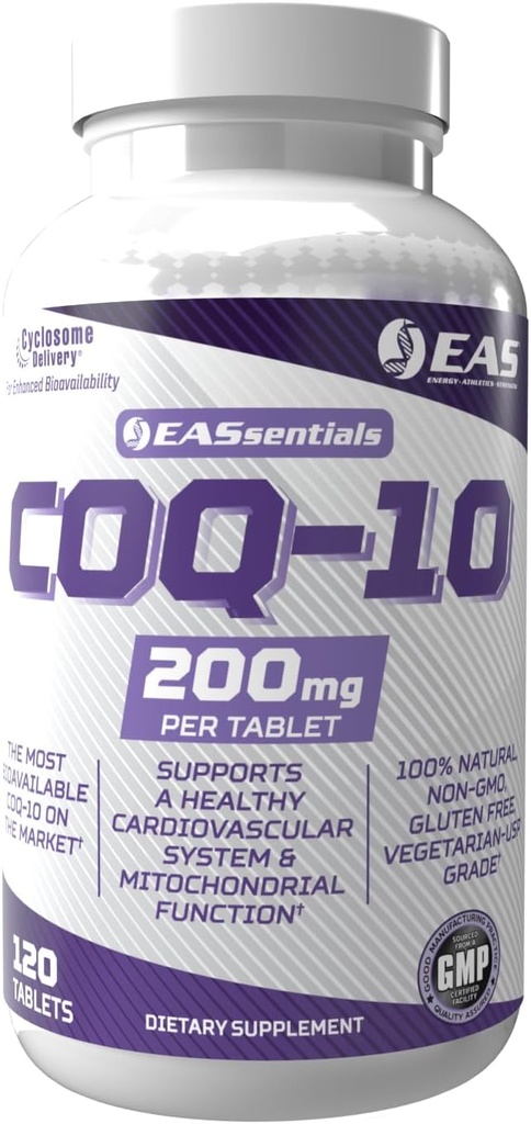 Badania doświadczalne i stosowane COQ- 10 200mg 124; Przeciwutleniacz wspierający zdrowie serca i wytwarzanie energii 124; Gluten Free, Nie GMO Referowane 124; Lepsza absorpcja z cyklosomu Dostawa 124; 120 Tabletki