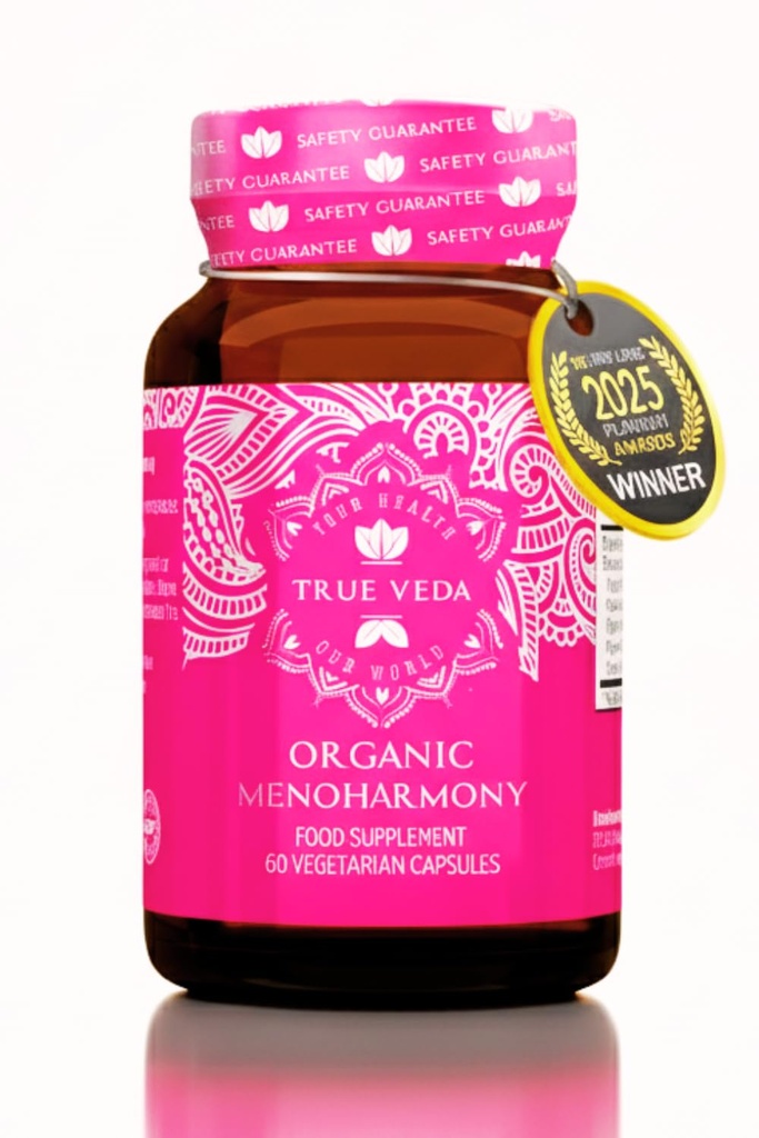 Menopauza Suplementy dla Kobiet - USDA Organic Equipment 124; Menopauza Support Equipment 124; Kobieta Hormon Balance Supplement Equipment 124; Również wspomagające przed menopauzą i Perimenopauza Equipment 124; 60 Kapsułki wegańskie