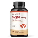 CoQ10 300mg - 120 kapsułek - Wysoka absorpcja - Nie-GMO - Bez glutenu - Koenzym Q10 - CoQ10 kapsułek