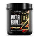 NutraBio Intra Blast Bcaa Proszek suplement aminokwasowy, Electrolyte & Hydration Blend, Intra, Pre Workout & Odzysk mięśni, 20g Eaa Acids Proszek, 5g Glutamina- New York Punch, 30 Serving