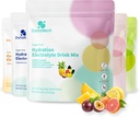Dynatech Zero Sugar Electrolyte Drink Mix - Variety Pack - Hydration Powder Pakiety z 10 Electrolytes & Vitamin Between 124; Non- GMO, Gluten Free, Wegan Electrolytes Pakiety proszkowe