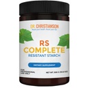 Dr Christianson RS Complete - Powder Resistant Skrobia z organiczną zieloną mąką bananową - Non-GMO + Dariry Free Fiber Powder Supplement - The Metabolic Reset Diet (30 Servings / 300g)