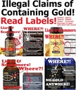 EnerGold ® Monoatom Gold / ORMUS: TYLKO Pure- G O L D! Deflekt Promieniowanie, EMF, & Niskie częstotliwości energii; Naprawa DNA, Pineal Gland, & Wszystkie Titsues of The Body; Energize Your Aura & Chakras,...
