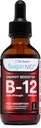 SugarMD Witamina B12 5000 µg Krople płynne - 2 fl oz (60ml) Krople energetyczne dla kobiet i mężczyzn - Niemodyfikowane genetycznie i wolne od glutenu płyny B12 Krople z maksymalnym wzorem absorpcji