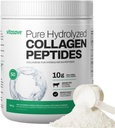 Vitasave Collagen Peptydes Powder - 10g Zhydrolizowany Collagen per Serving - Unflavored, Grass- Fed, Keto Friendly - Skóra, Włosy, Nails & Joint Support - 500g