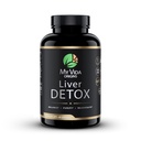 Mój Vida Origins Liver Detox z organicznym mlekiem Thistle Organic Dandelion Extract i Cholina z NAC - Detox wątroby 120 Kapsułki