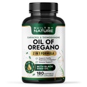 Built by Nature Oil of Oregano with Black Seed Oil – Oregano Oil Capsules – Immune Support Supplement – High Carvacrol & Thymoquinone Antioxidants – 180 Softgels