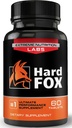 Hard Fox - # 1 Ultimate Performance - 3 "Dodano rozmiar w 60 Dni - Tabletki rozszerzenia dla mężczyzn - Super Drive, Siła, Rozmiar, Wytrzymałość - 60 Liczba