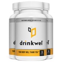 Drinkwel Premium Suplement Multivitaminowy - Opakowanie 3 x 90 Kapsułek - Poranne odzyskiwanie, Wsparcie dla wątroby i immunologiczne - Oświecenie mleka, Witamina C, Cynk, Magnez