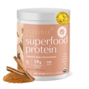 Boobie Body Superfood Protein Pregnancy and Postpartum Meal Replacement Shake, Vanilla Chai Flavor | 19g Protein | Safe for Lactation & Motherhood | Organic, Vegan, Zero Sugar, 1 Tub (20 Servings)
