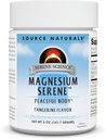 Źródło Naturals Serene Science Magnezu Serene, Peaceful Body *, Tangerine Flavored - 5 Ounce Powder