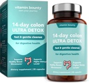 Witamina Bounty 14- Day Colon Ultra Detox Cleanse - Delikatne Colon Cleanse, Colon Cleanser Detox, Soothing Gut Cleanse, Wsparcie Gut Health i Regularne poruszanie się bydła, Digestive Health - 28 Kapsułki