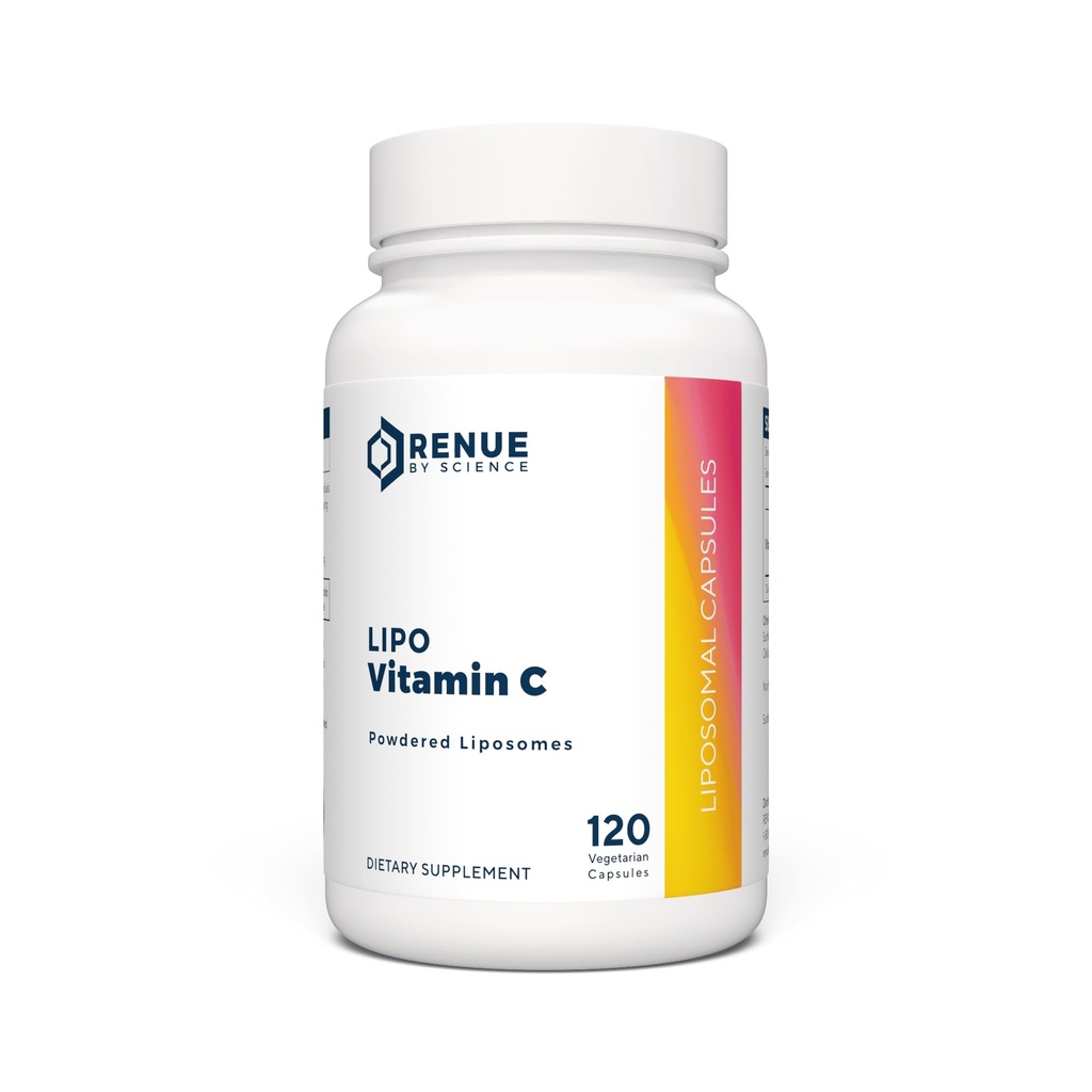 Renue By Science Witamina C Bilans 124; Wysoka wytrzymałość Witamina C Suplement Bilans 124; 120 Witamina C Kapsułki - 500mg VIT C na Podawanie Bilans 124; Non-GMO & Allergen Bezpłatne 124; Made in USA Third-Party Tested