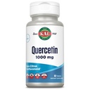 KAL Quercetin 1000mg suplement wsparcia immunologicznego, Bioflavonoids dla immunologicznej obrony i ogólnego wsparcia zdrowia, Wegan, Gluten Free, Non-GMO, 60- Day Guarantee, 60 Służenie, 60 Tabletki
